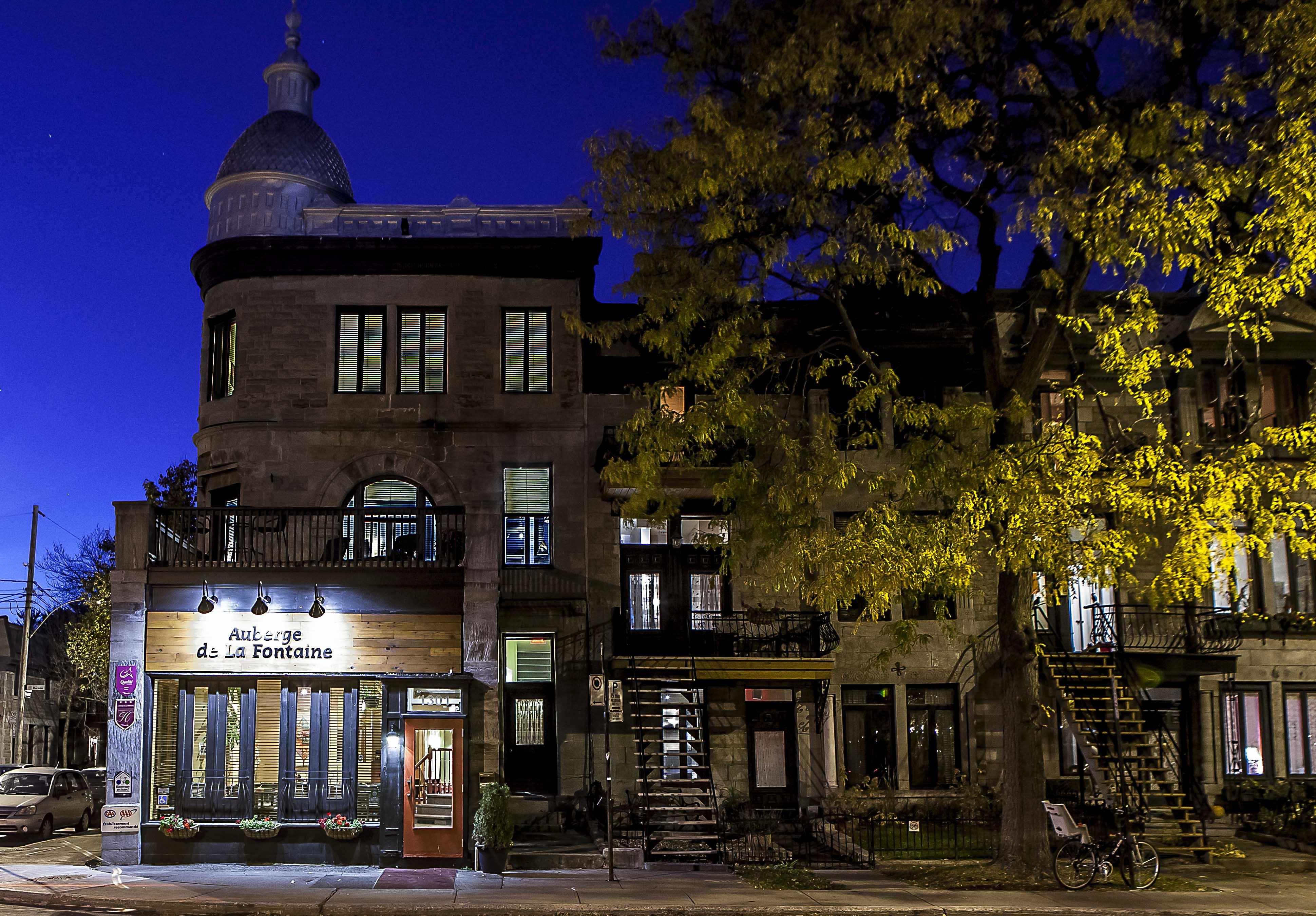 Auberge De La Fontaine Montréal Eksteriør bilde