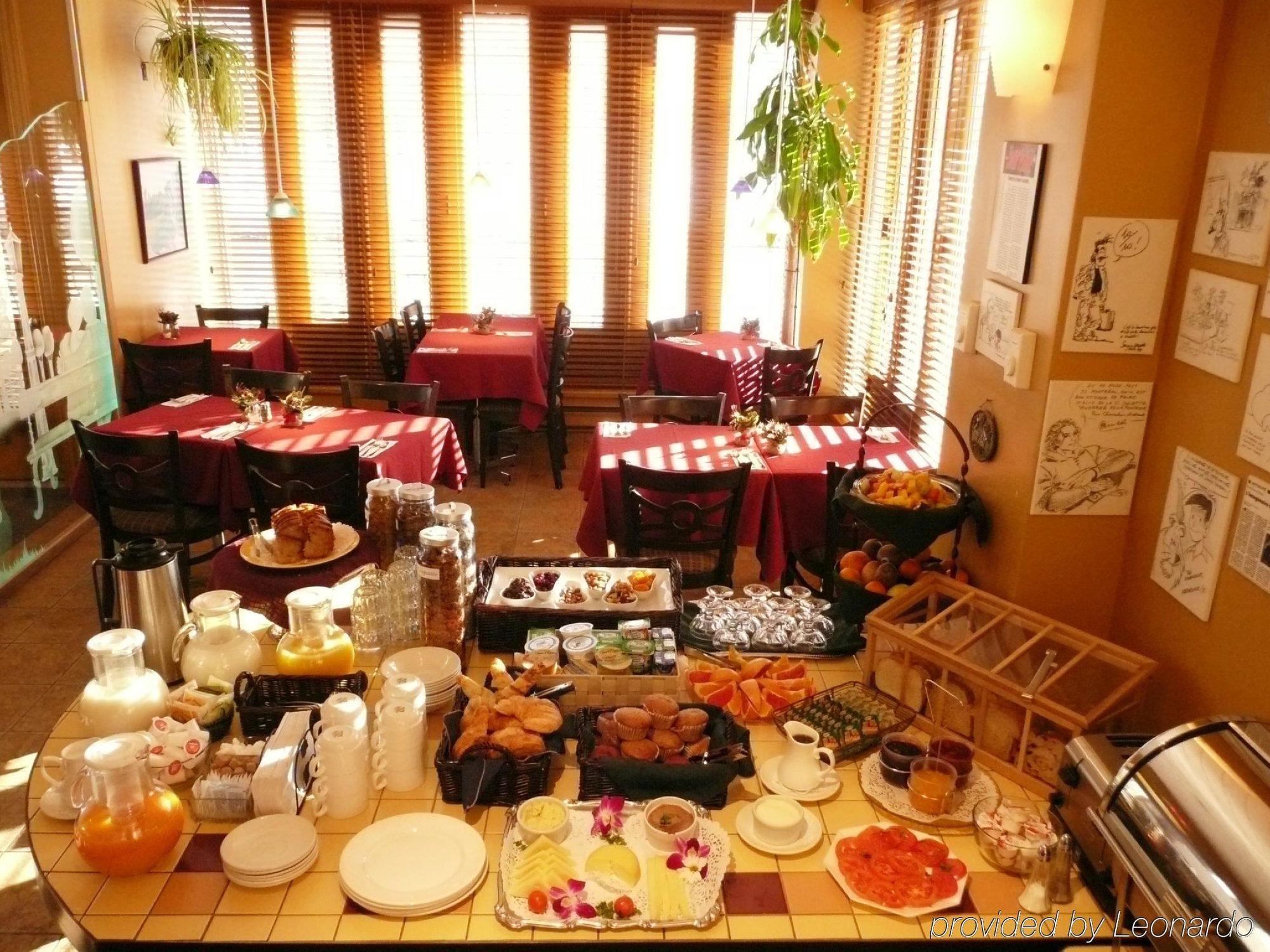 Auberge De La Fontaine Montréal Restaurant bilde